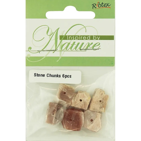 Chunk Stone Beads (available in 2 colours)